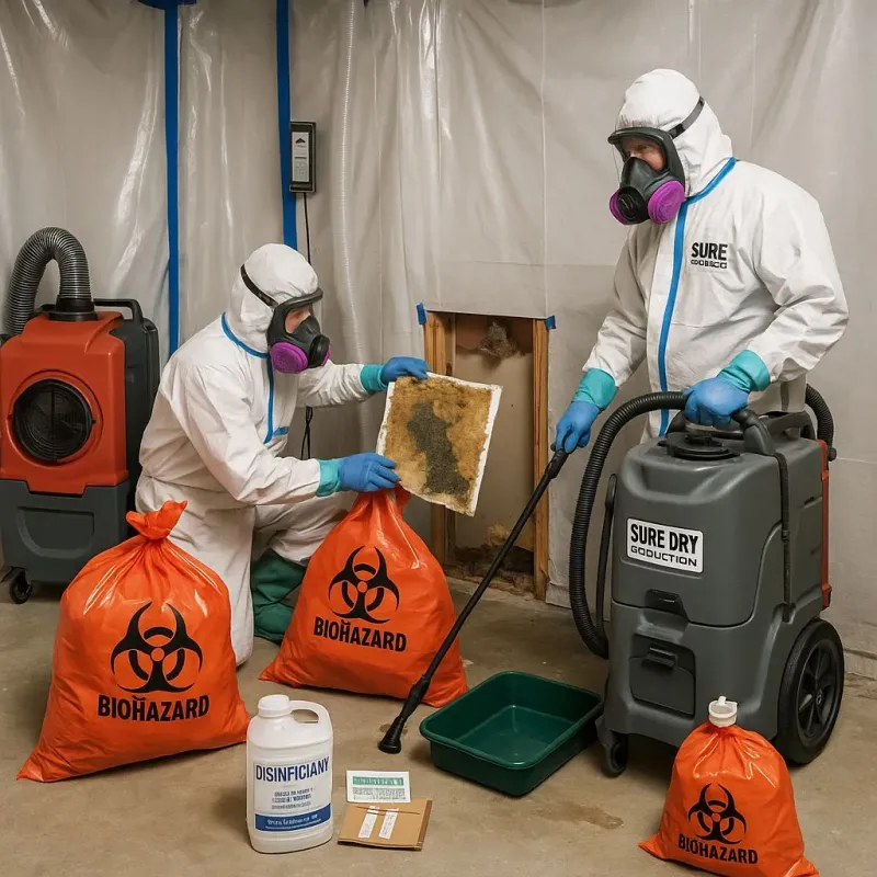 Contaminated Water Handling Protocols process in Walnut Hill, TN